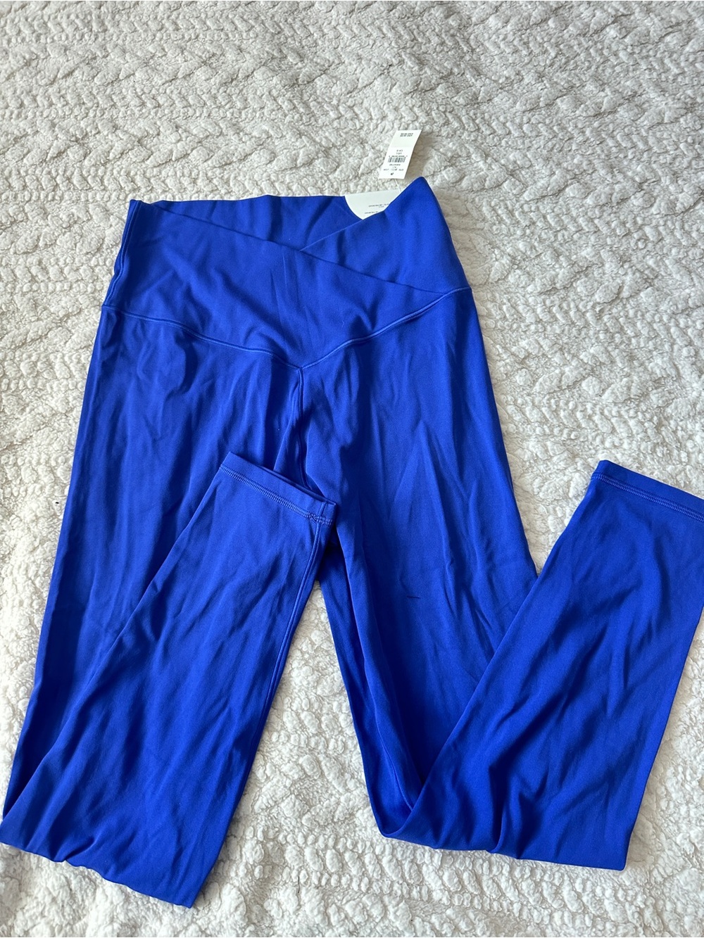 High-Waist Royal Blue Women’s Active Leggings